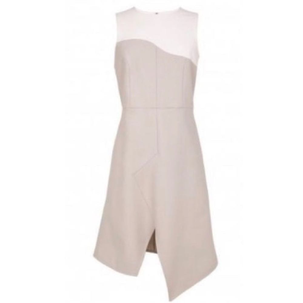 Tibi Anson Stretch Seamed Dress